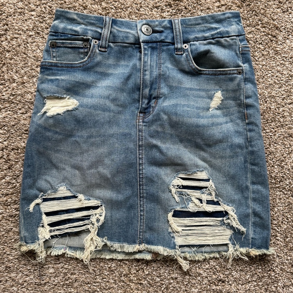 American Eagle Jean Skirt